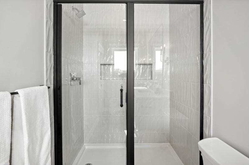Sleek Frameless Shower